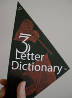 Handheld 3 Letter Dictionary